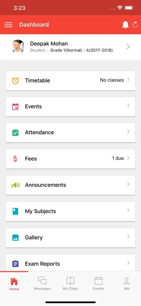 Fedena Mobile App