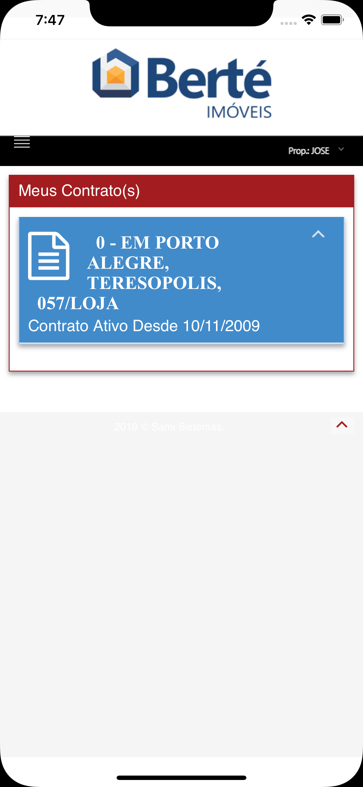 Berté Imóveis.