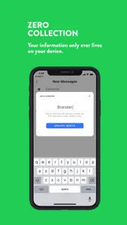 zero messenger iphone screenshot 2