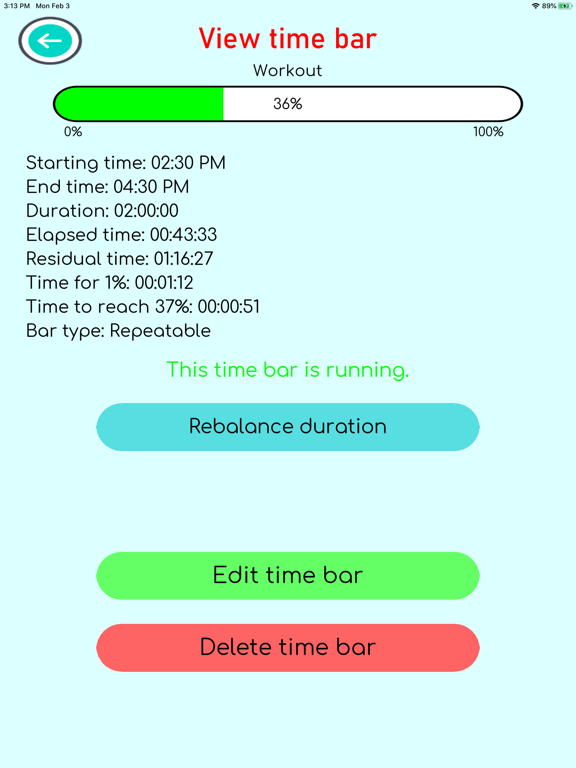 Screenshot #5 pour New Time bar