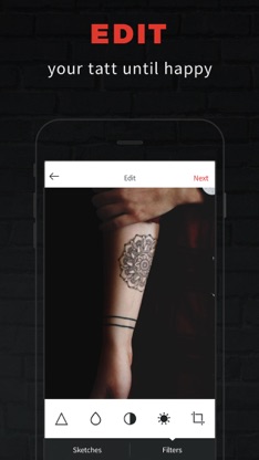 INKHUNTER PRO Tattoos try on screenshot 3