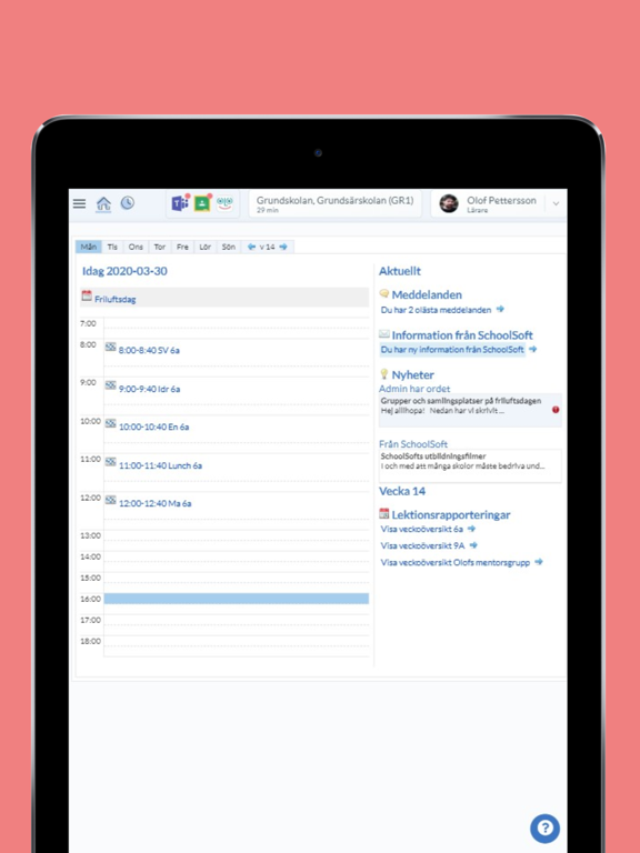 SchoolSoft Personal
