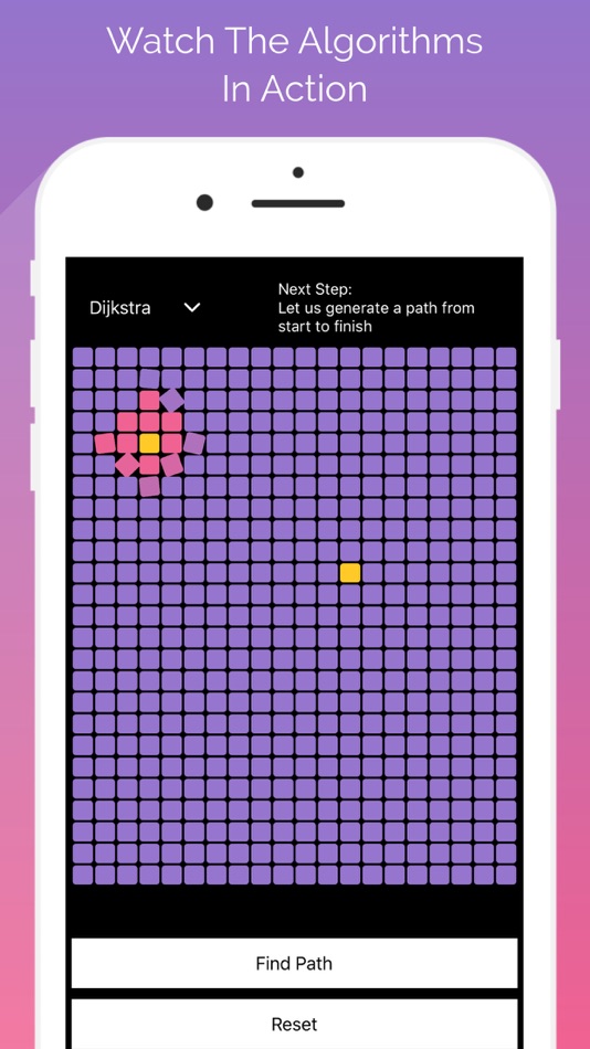 #2. Path Finding Visualization (iOS) Podle: Josh Sauder