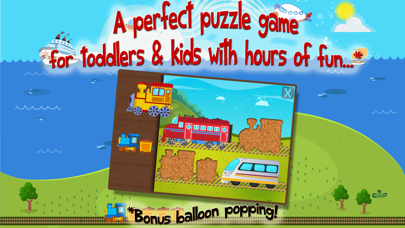 Train Puzzles for Kids screenshot 1