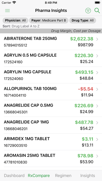 AC3 Health iPhone screenshot 4 - Finance app