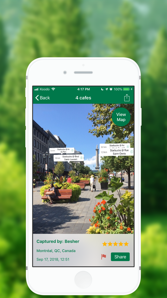 #8. Find My Latte (iOS) By: Besher Al Maleh