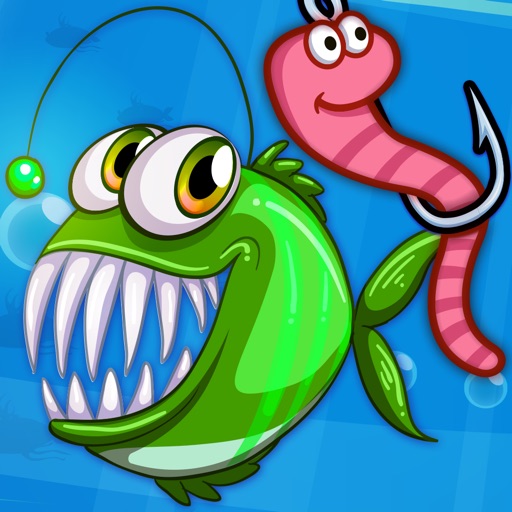 Fishing baby games for toddler icon