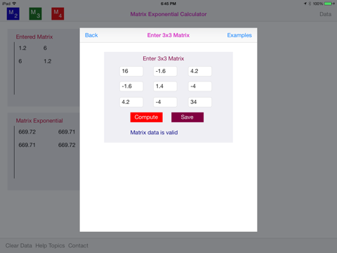 Matrix Exponential Calculator screenshot 4