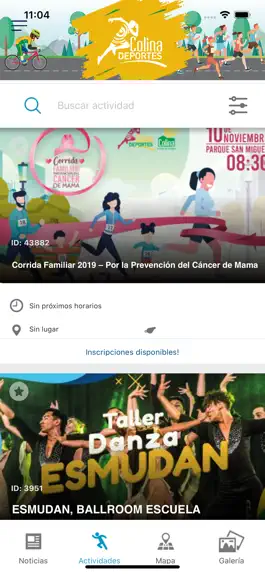 Game screenshot Colina Deportes apk