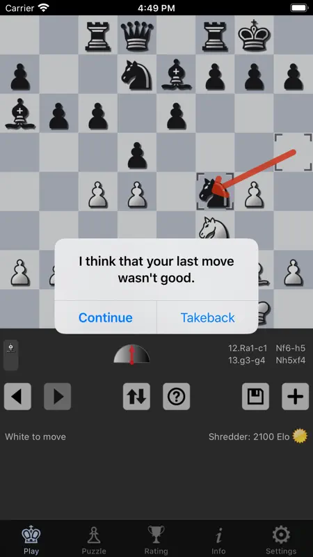 Shredder Chess (International) screenshot 3 of 7