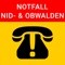 Notfall App für die Kantone Nid- & Obwalden