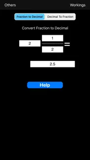 fractions/decimals/fractions iphone screenshot 3