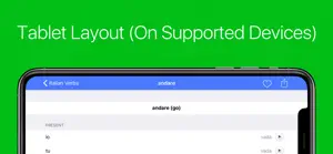 Italian Verb Conjugator Pro screenshot #8 for iPhone