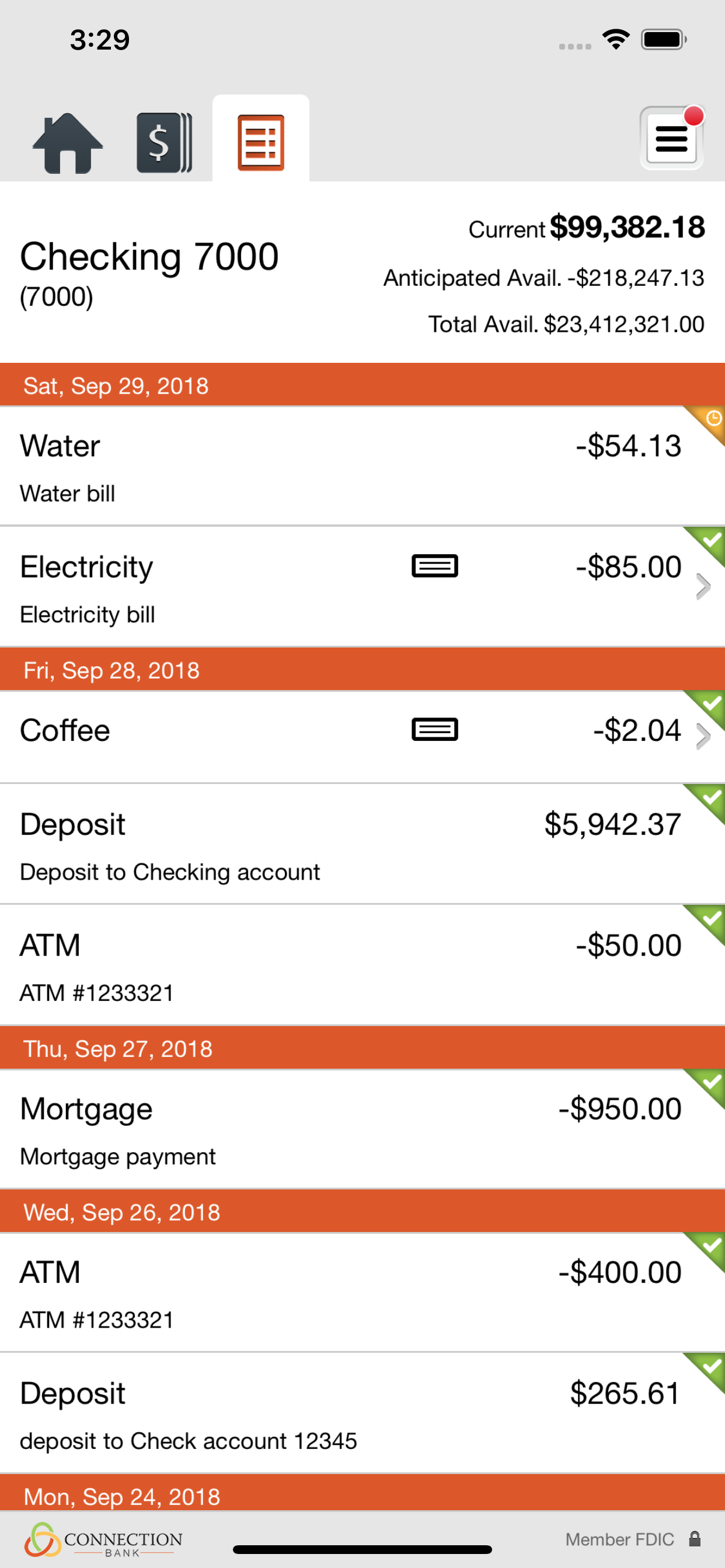 Connection Bank Business screenshot 5