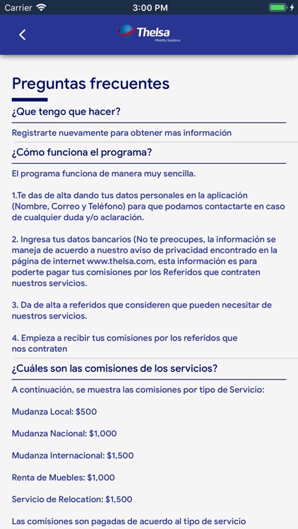 Thelsa App Embajadores