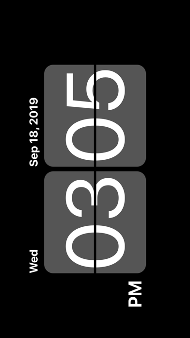 Screenshot #1 pour Flip Clock - Simple