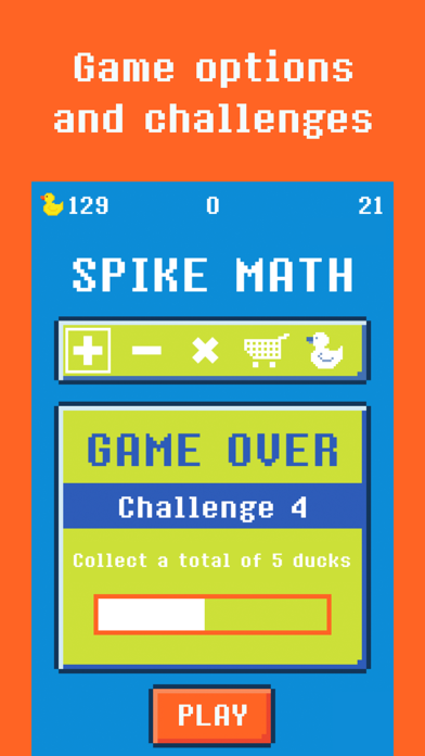 Spike Math - fast kids games Screenshot