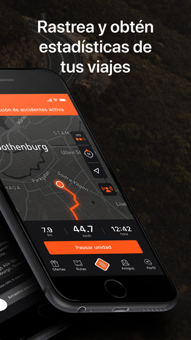 Detecht - Motorcycle App & GPS screenshot 2