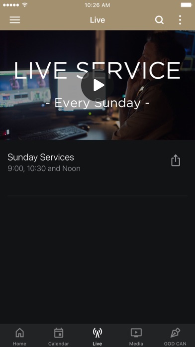 Gold Creek Community Church Screenshot