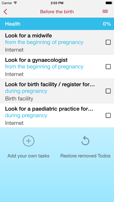 Baby-Berlin app Screenshot