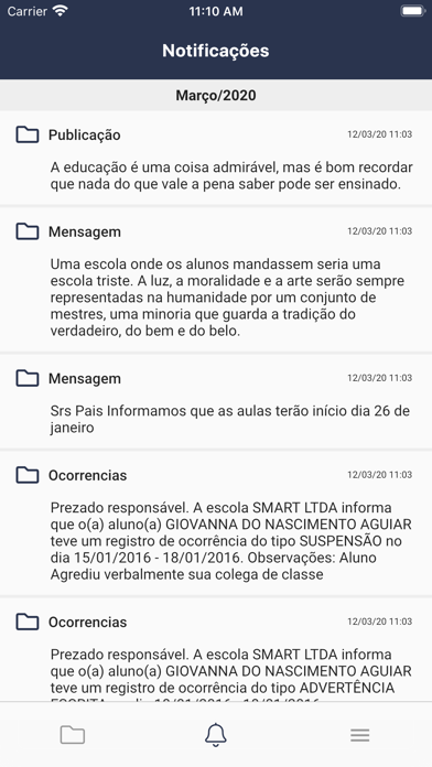 Agenda Virtual Vitoria Regia Screenshot