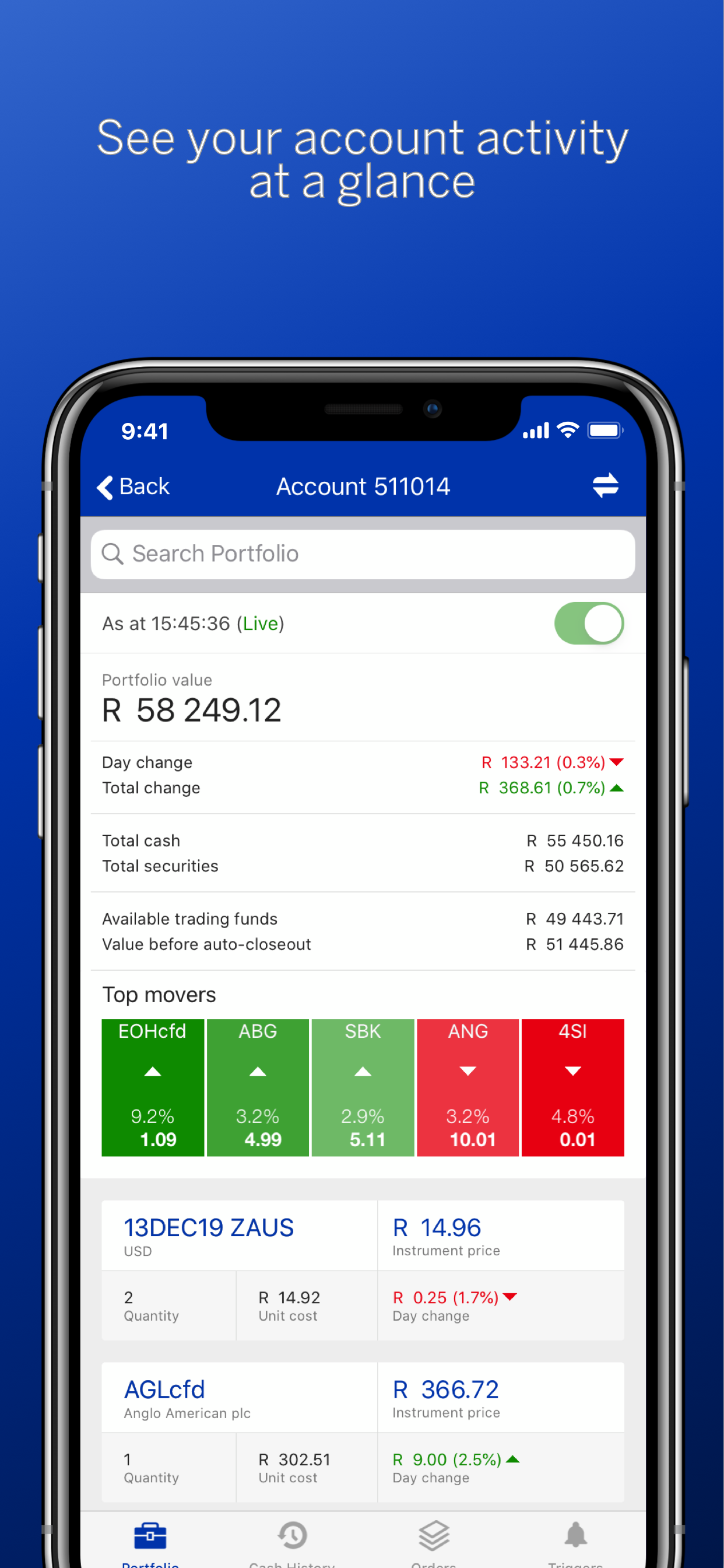 Standard Online Share Trading screenshot 3