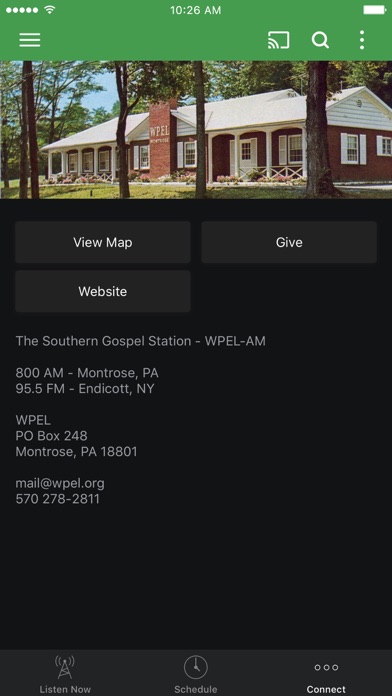 WPEL-AM Screenshot