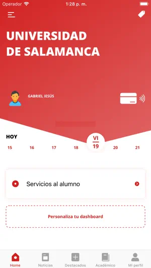 USAL App Universidad Salamanca screenshot 2