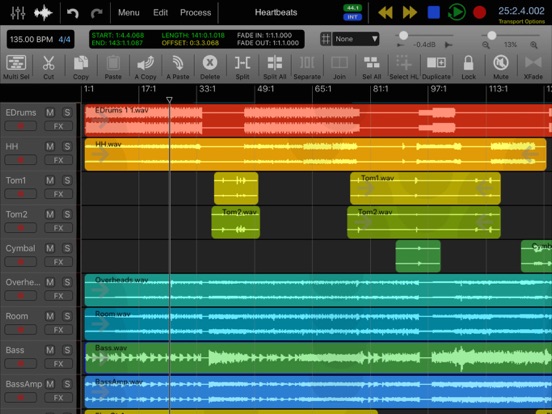 Auria - Music Production iPad app afbeelding 1