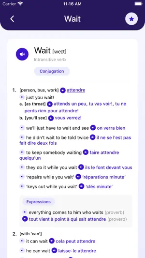 French~English Dictionary screenshot 3