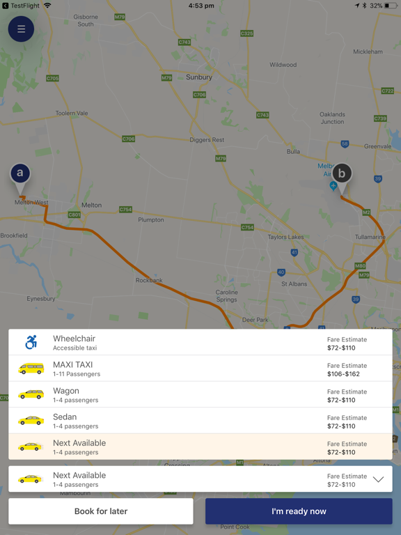 Screenshot #6 pour Melton Bacchus Marsh Taxicabs