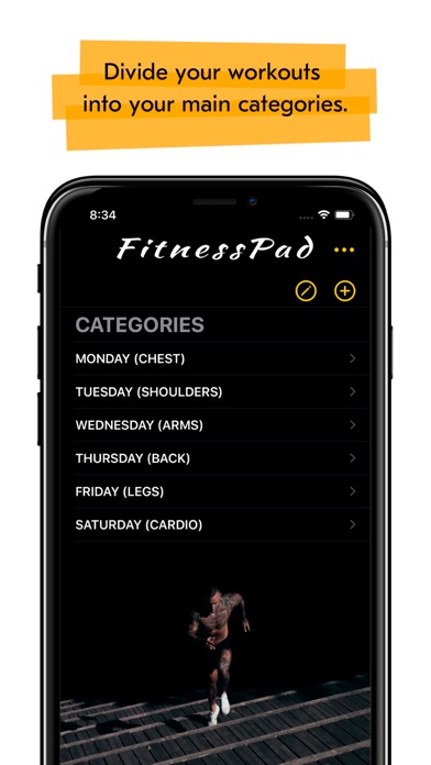 Screenshot #1 pour FitnessPad