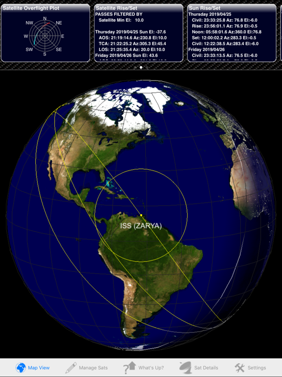 Screenshot #5 pour Satellite Tracker