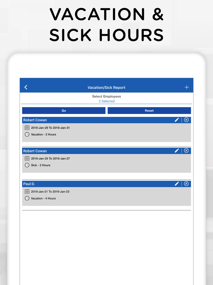 iTimePunch Plus Time Sheet App