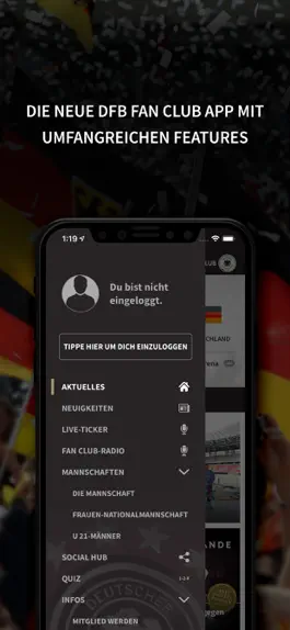 Game screenshot DFB FanClub Nationalmannschaft mod apk