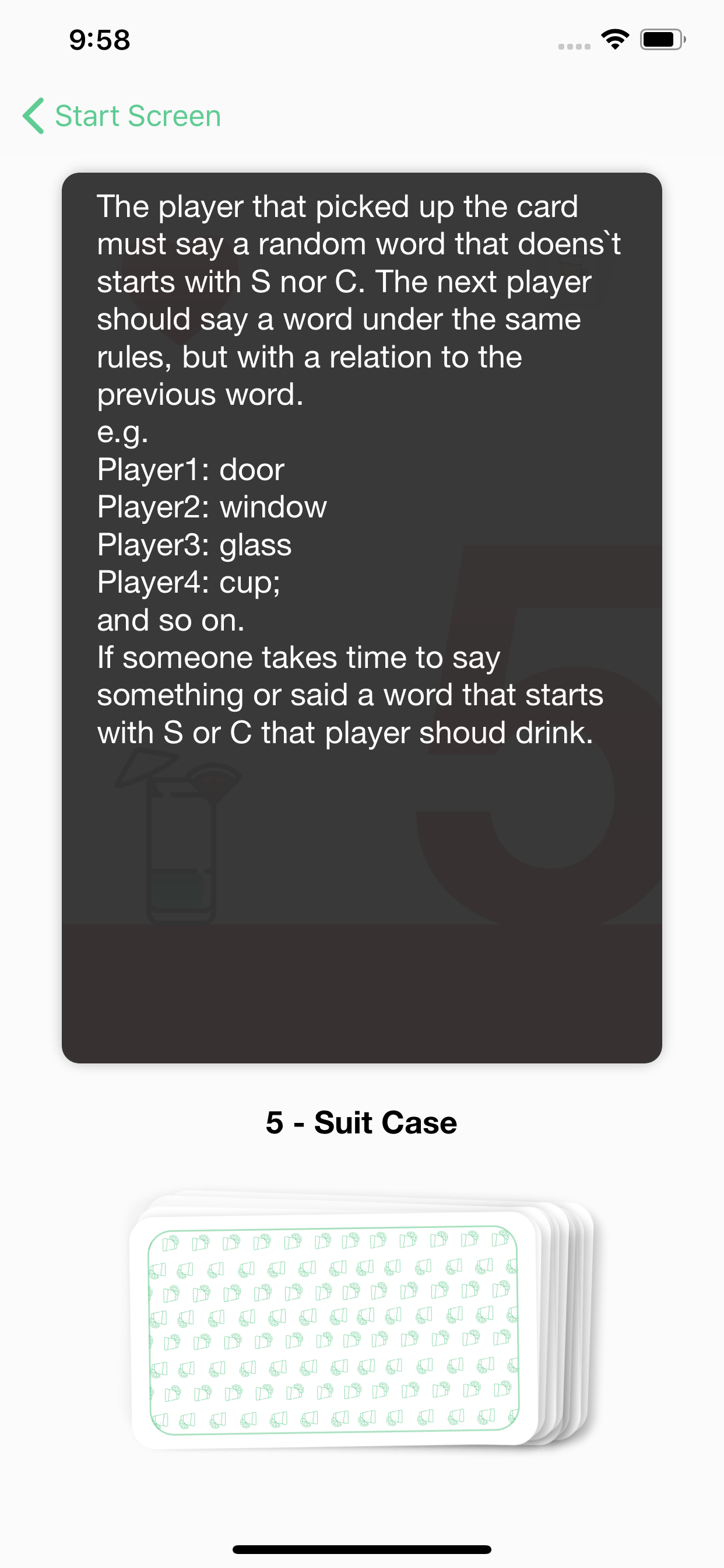Sueca: Drink Game!