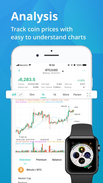 CoinView: Bitcoin Altcoin App Screenshot