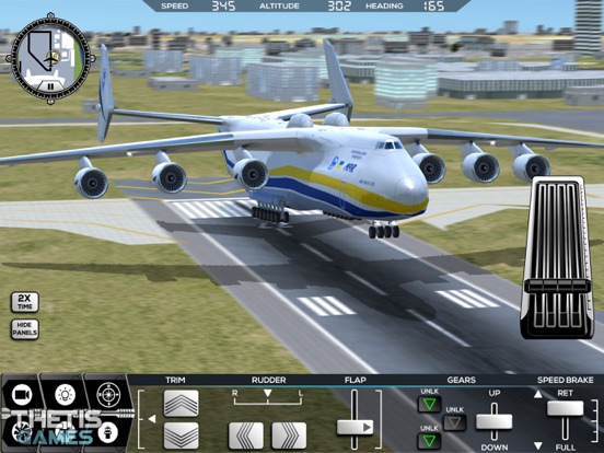 Flight Simulator FlyWings 2017 iPad app afbeelding 1