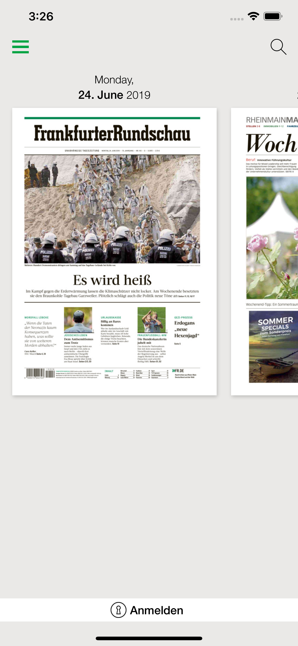 FR Digitale Zeitung
