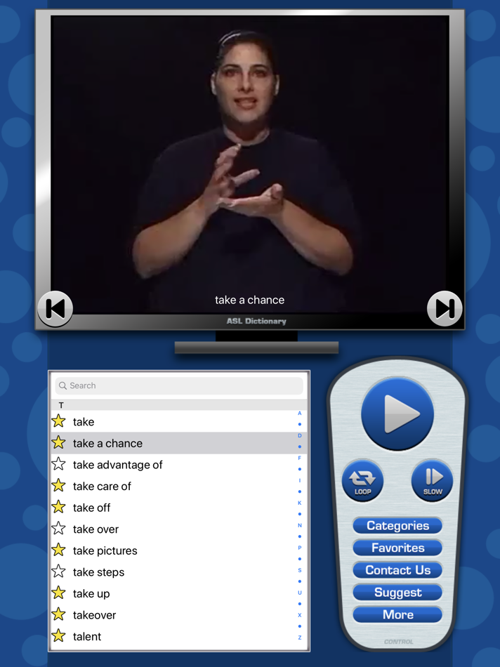 #4. ASL Dictionary for iPad (iOS) 由: Software Studios LLC