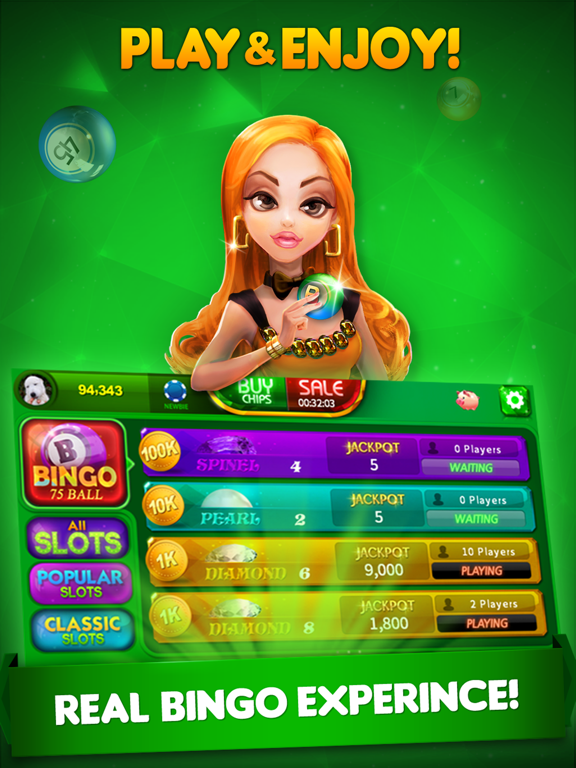 Screenshot #4 pour Bingo City 75: Bingo & Slots