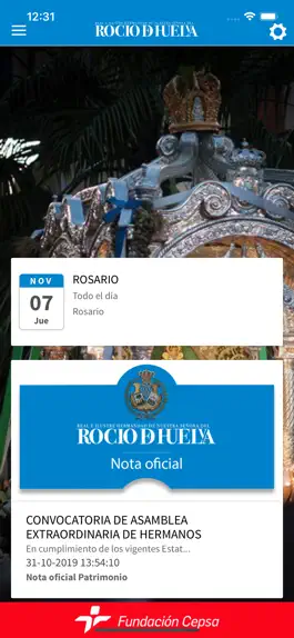Game screenshot Rocío de Huelva apk
