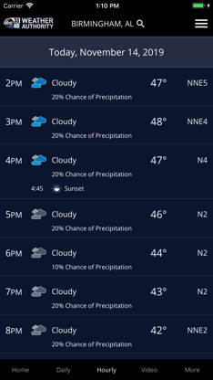 3340 Weather screenshot 2