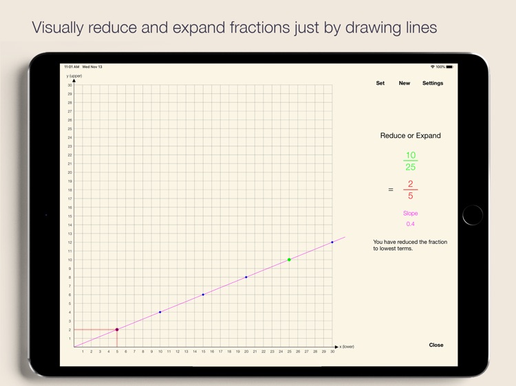 Fraction as Slope screenshot-4