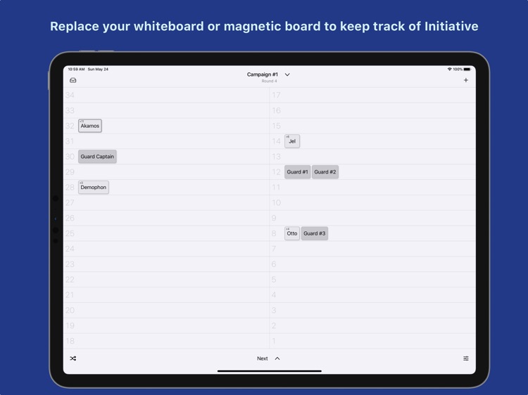 Turn Tracker