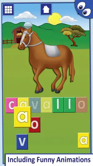 Italian First Words Phonics screenshot 4