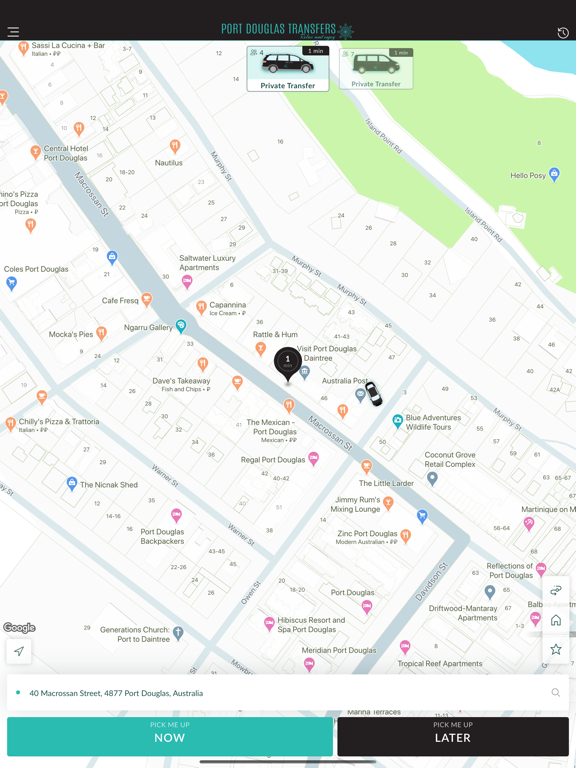 Screenshot #6 pour Port Douglas Transfers