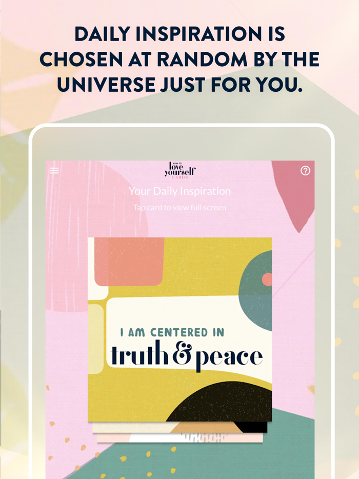 How to Love Yourself Cards