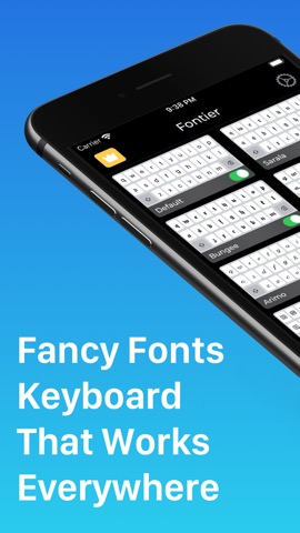 Fontier ► Fonts Keyboardのおすすめ画像1