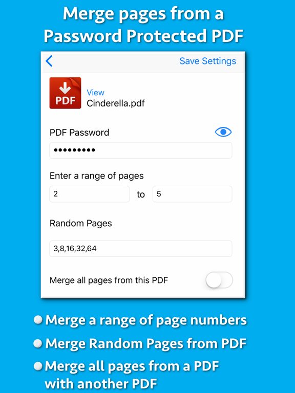 Screenshot #5 pour PDF Joiner & Merger